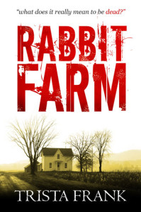 The cover of my new novel, Rabbit Farm